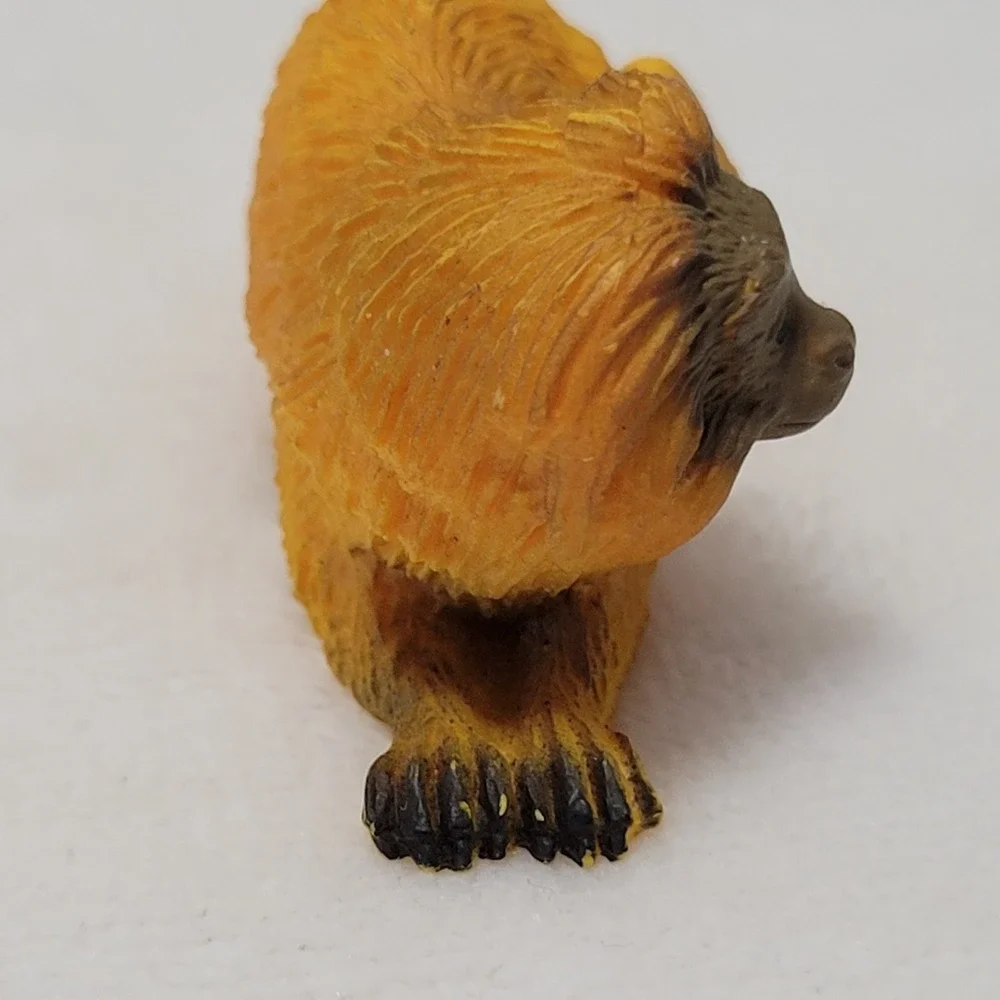 Yowie Golden Lion Tamarin Monkey Animal Mini Figure Figurine Collectible Toy EUC